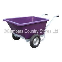 JFC Fixed Body Twin Wheeled Barrow
